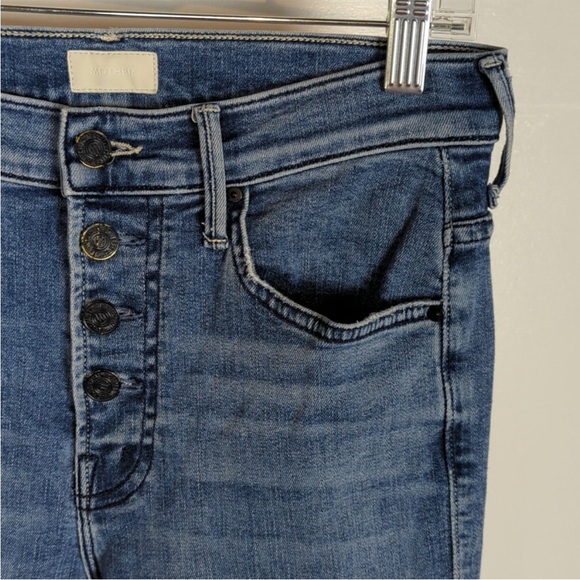 Mother Pixie Insider Ankle Jeans “Group Bathing”. Size 26. - Picture 4 of 14